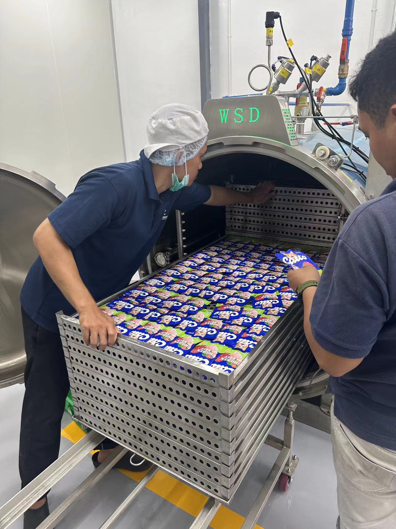 寵物食品殺菌鍋 雙層水浴式貓條殺菌鍋生產(chǎn)廠家