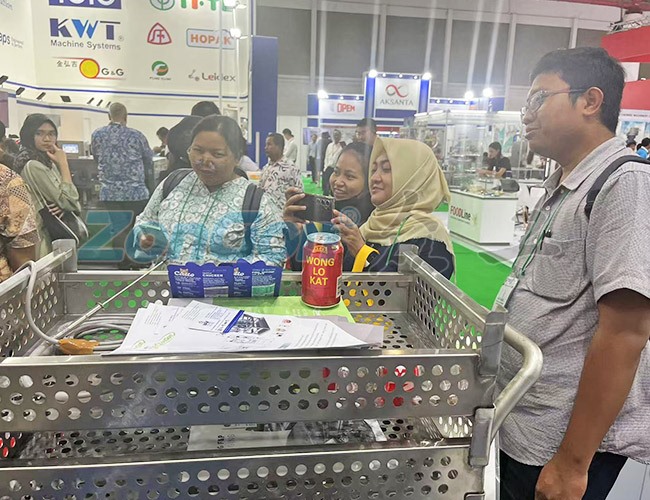 印尼展會現(xiàn)場