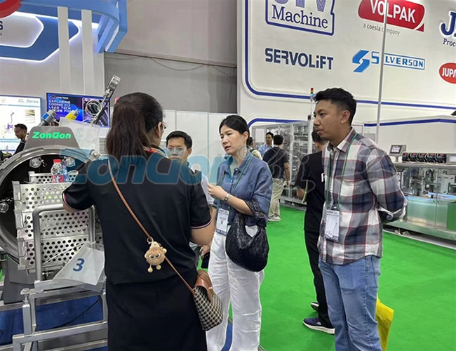 印尼展會(huì)現(xiàn)場(chǎng)